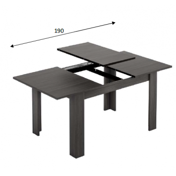 Settimino 45 cm bianco frassinato