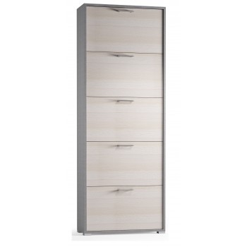 Scarpiera 184 cm rovere e...