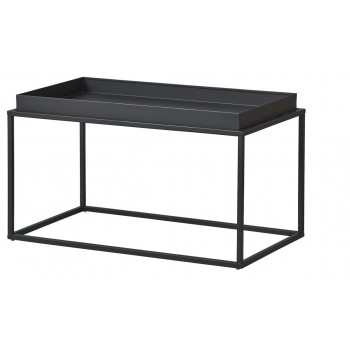 Mesa de café 80x45 cm Gris...