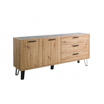 Sideboard 180 cm oak and...