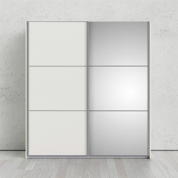 Armoire 182x200 cm blanc...