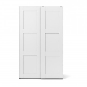 Armoire 122x200 cm blanc...