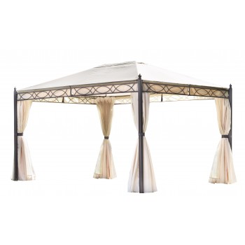 Garden gazebo 4x3 m with...