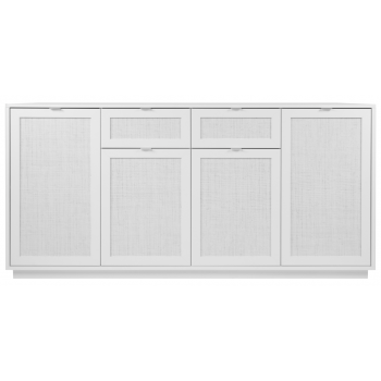 Buffet 180x40 cm blanc mat...