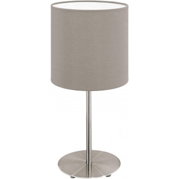 Lampe de table 40 cm Taupe...