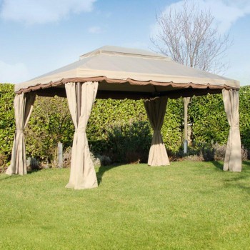 Garden gazebo 4x3 m with...