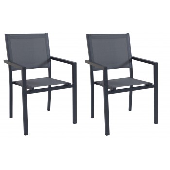 Set of two stackable chairs...