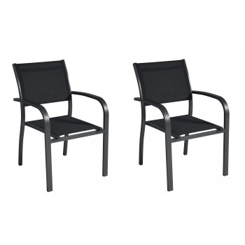 Set of two stackable chairs...