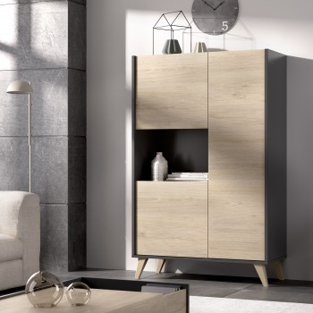 Wohnzimmer-Sideboard 135 cm...