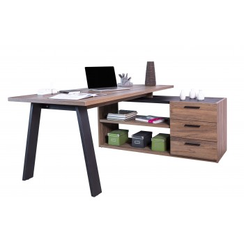 Corner desk 172x143 cm oak...