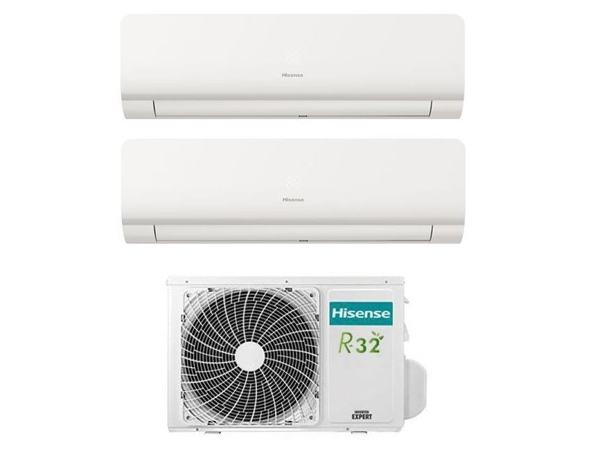 Condizionatore Inverter Hisense New Energy Dual Split 1200012000 Btu 2amw50u4rxa Classe 5043