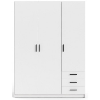 Armoire 147x200 h blanc mat...