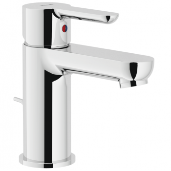 Single-lever basin mixer in...