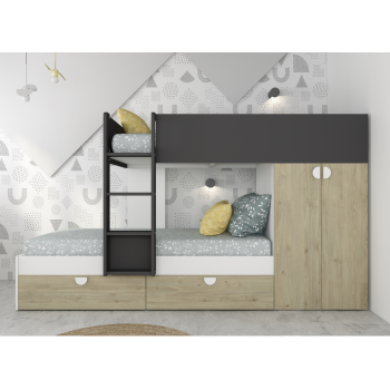 Bunk bed 263.8x107.4 cm...