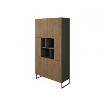 Libreria 164 cm rovere e...