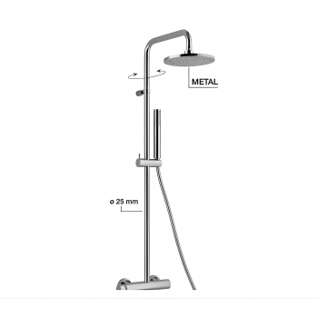 Columna de ducha exterior...