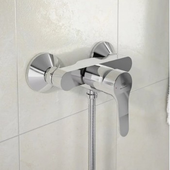 Ideal Standard mitigeur monocommande pour lavabo Alpha en laiton chromé -  Abitare