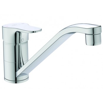 Chrome brass sink mixer -...