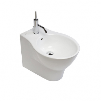 Bidet fil de mur mono-trou...