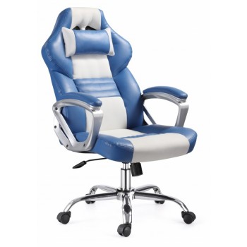 Chaise gamer pivotante en...