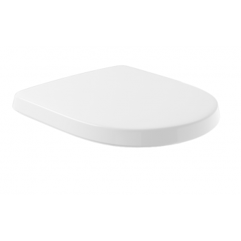 Toilet seat glossy white -...