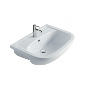 Lavabo semi-encastré 66x48...