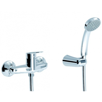 External shower mixer with...