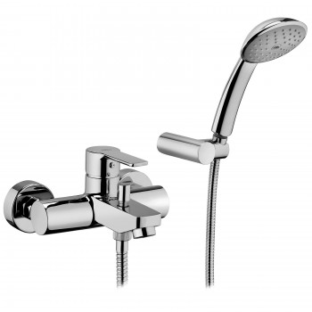 External bath mixer with...