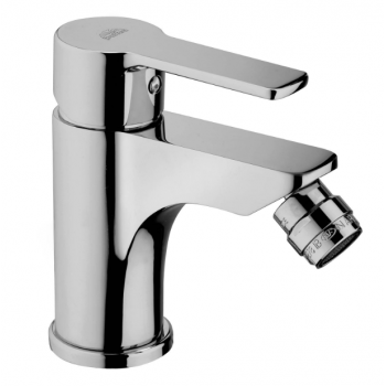 Chrome bidet mixer without...