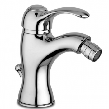 Chrome bidet mixer with...