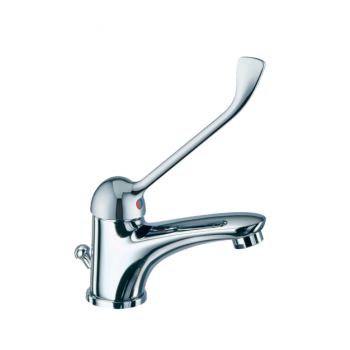 Basin mixer with clinical...