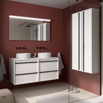 Mobile bagno sospeso 120 cm...