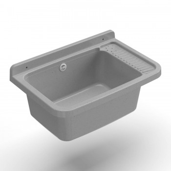 Wall-mounted resin sink 60...