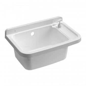 Wall-mounted resin sink 50...