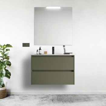 Mobile bagno sospeso 80 cm...