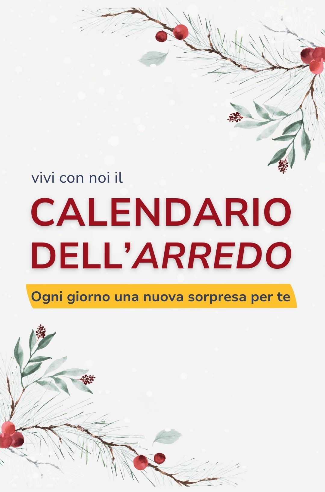 Calendario Arredo Mobile